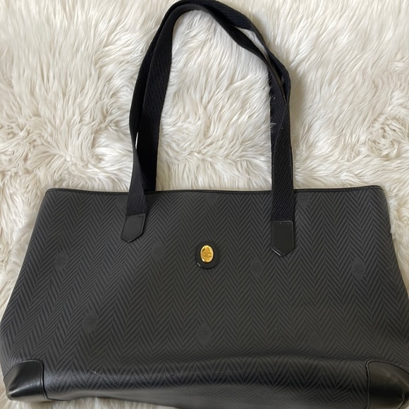 Mark Cross Bags Vintage Mark Cross Black Tote Bag Poshmark
